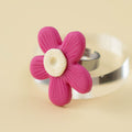 Anillo Bloom Frambuesa