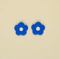 Charm Flor Azul Brillante
