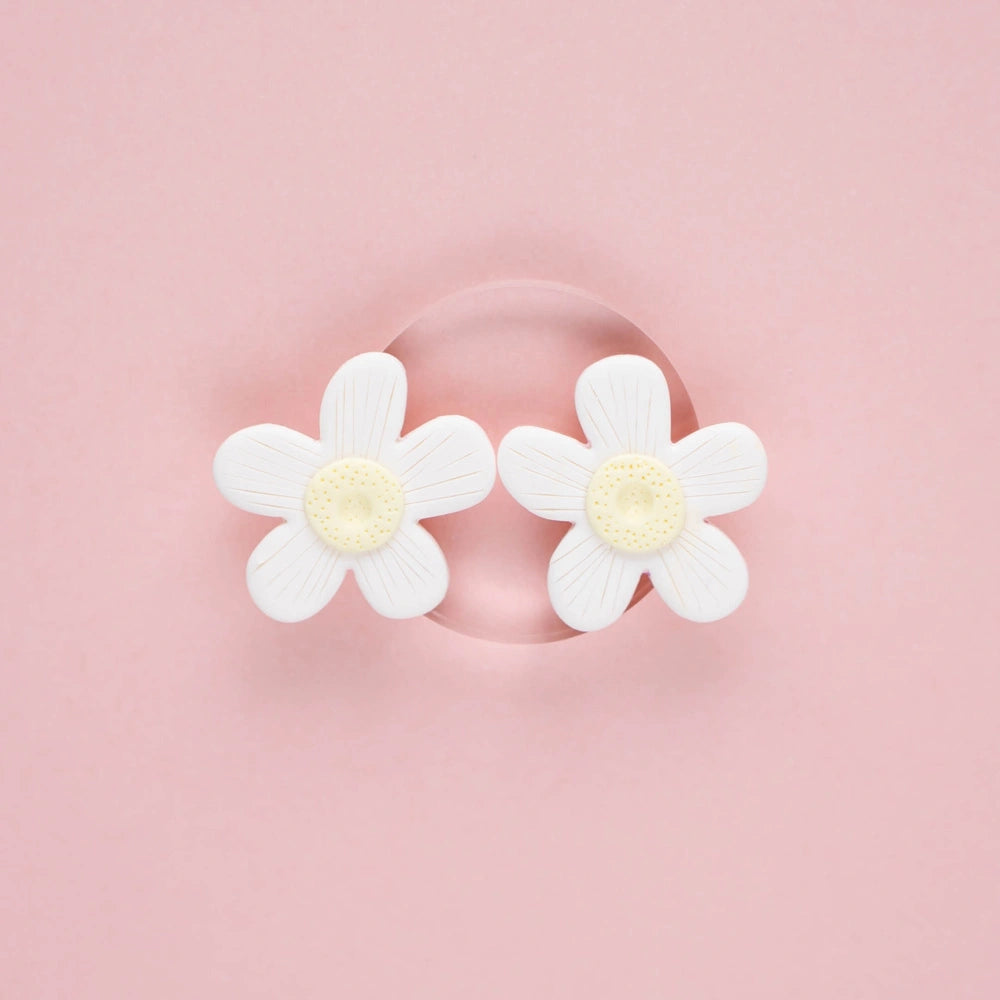 Pendientes Bloom Blanco