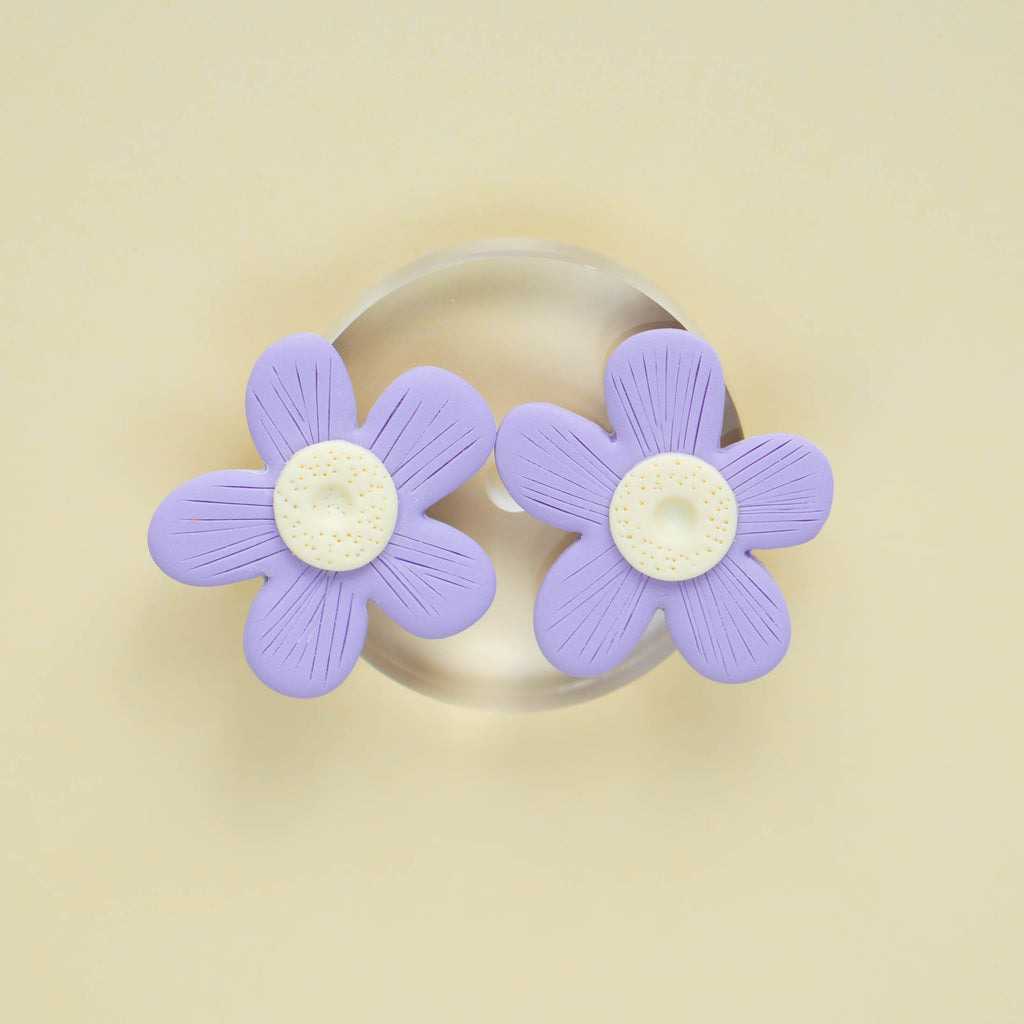 Pendientes Bloom Lila