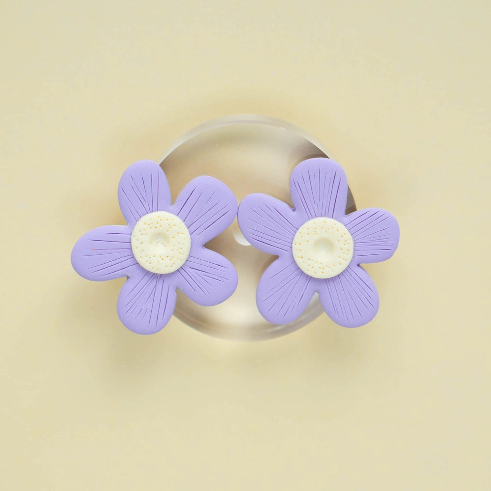 Pendientes Bloom Lila